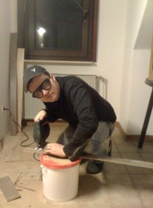 Roy bastelt an neuen Drum beats!!!